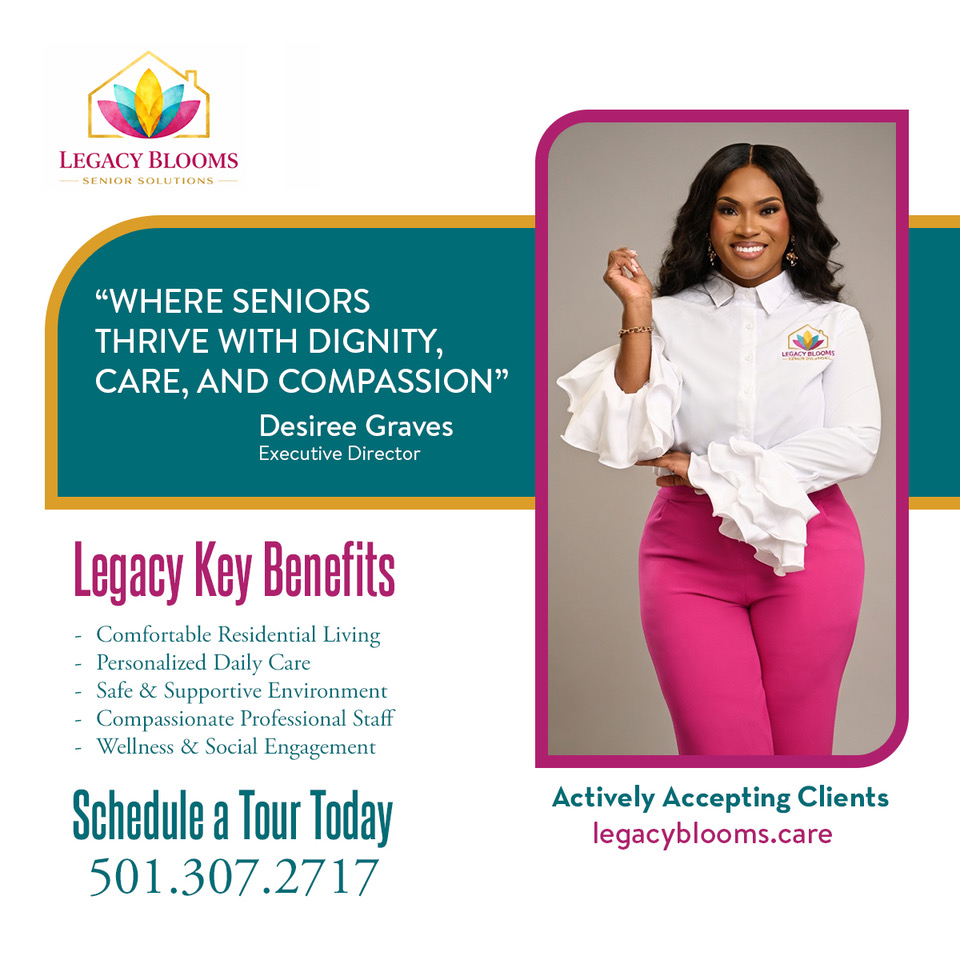 Legacy Blooms — Social Campaign — Print project by We Design Culture, Little Rock, AR